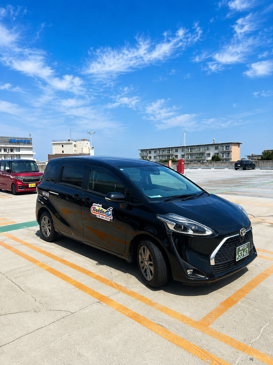現在使用している介護タクシー車両